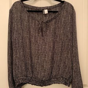 H&M Dotted Blouse
